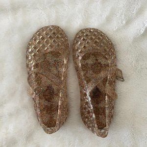 Old Navy Glitter-Jelly Mary-Jane Flats Toddler 8c